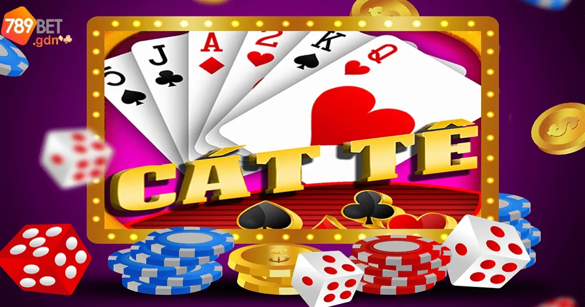 Các bước chơi trong game bài Catte